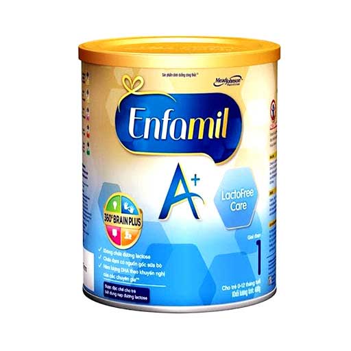 Sữa Enfamil A+ 360 Brain Lactofree Care